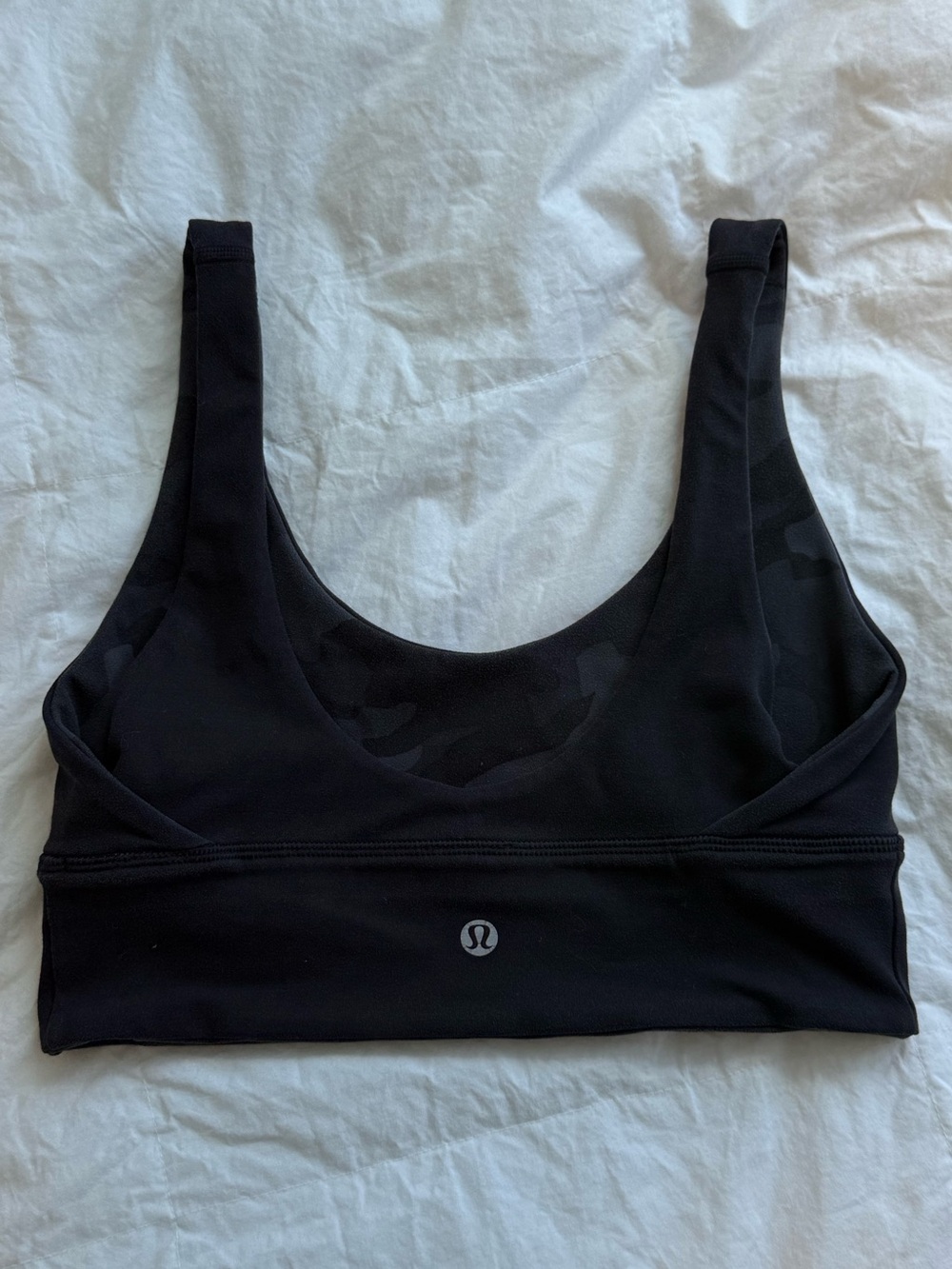 lululemon athletica Black/ camo reversible align bra